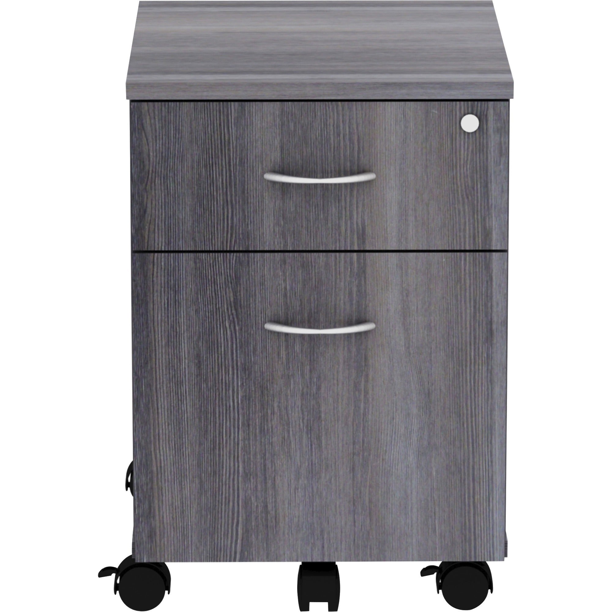 lorell-relevance-series-2-drawer-file-cabinet-158-x-199229-2-x-file-box-drawers-finish-weathered-charcoal-laminate_llr16217 - 2