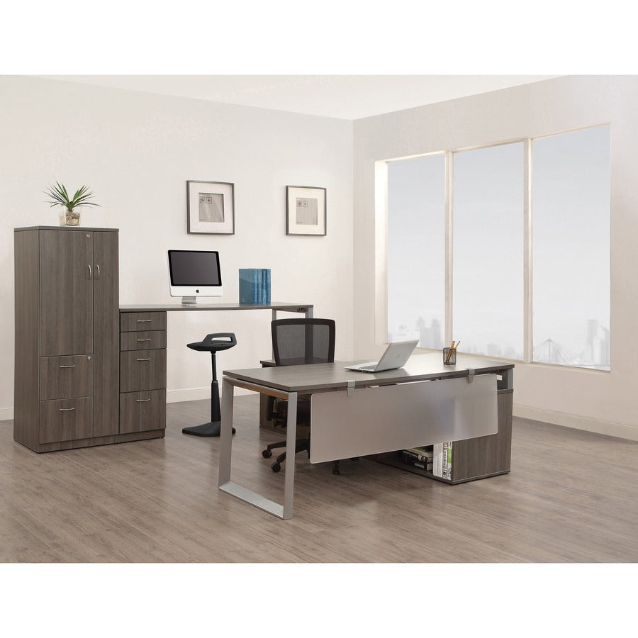 lorell-pivot-chair-black-fabric-seat-square-base-1-each_llr42168 - 5