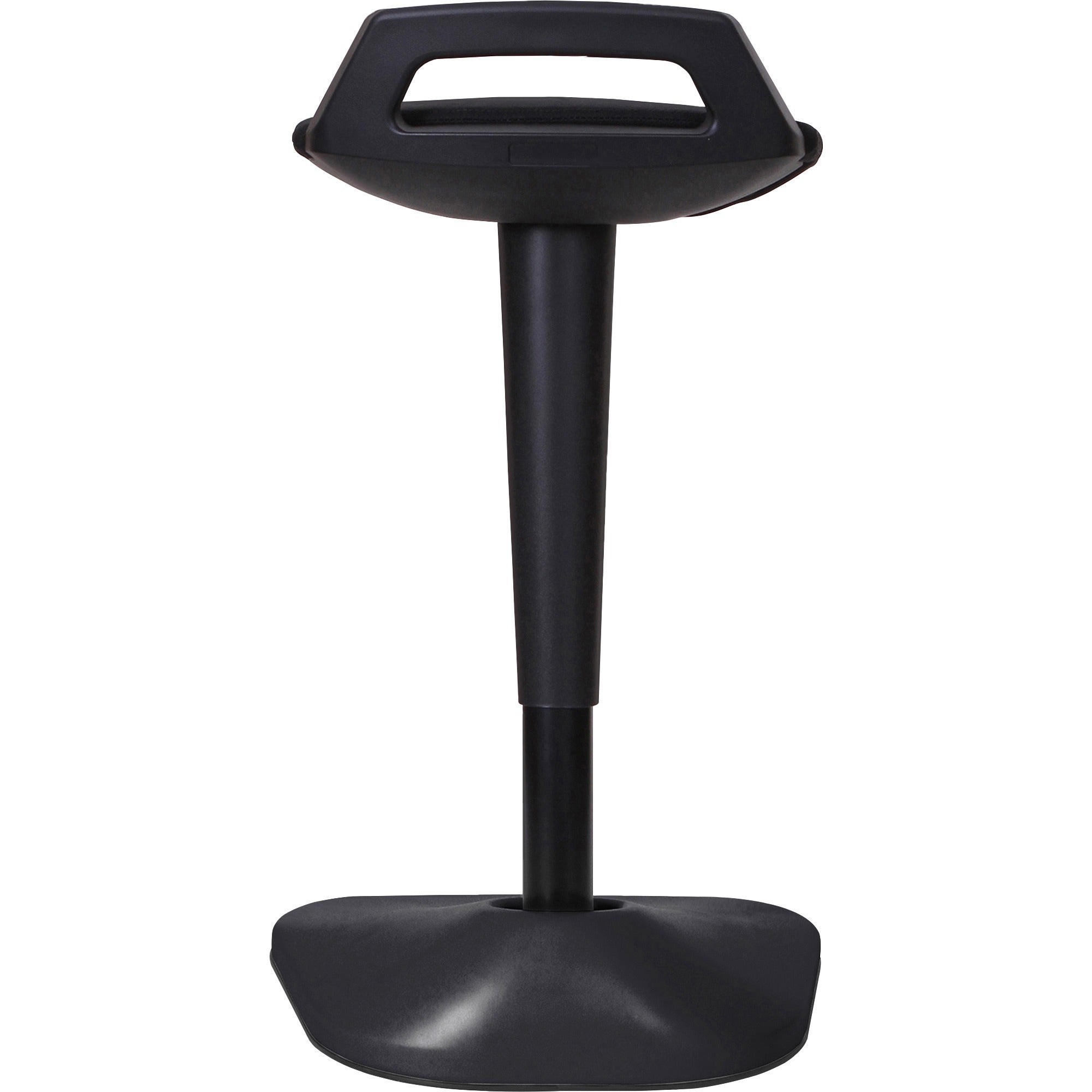 lorell-pivot-chair-black-fabric-seat-square-base-1-each_llr42168 - 3