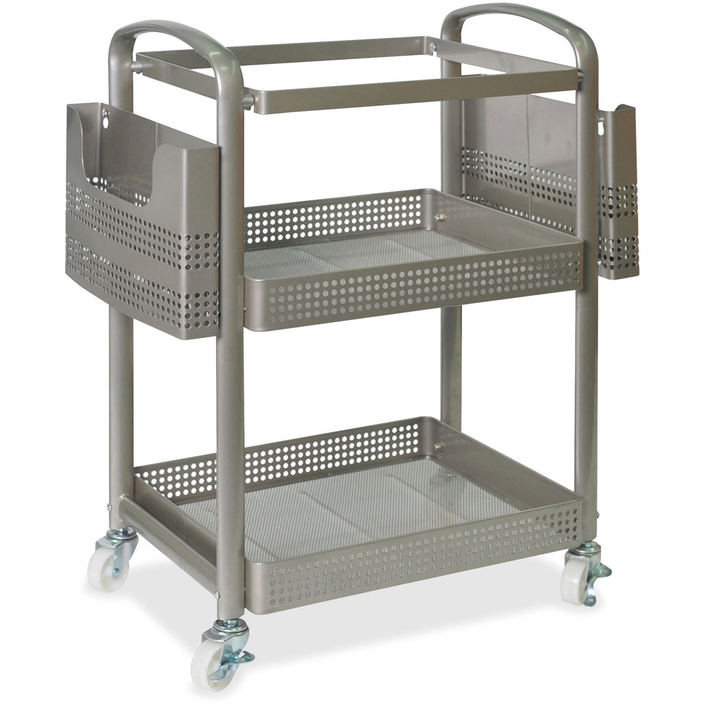 lorell-mobile-file-cart-125-length-x-224-width-x-253-height-metal-frame-champagne-gold-1-each_llr45654 - 1