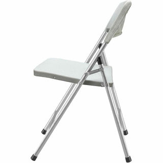 Lorell Heavy-duty Translucent Folding Chairs - Clear Plastic Seat - Clear Plastic Back - 4 / Carton