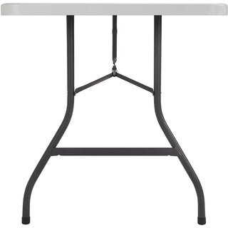 Lorell Ultra-Lite Banquet Table - For - Table TopLight Gray Rectangle Top - Dark Gray Base - 600 lb Capacity x 72" Table Top Width x 30" Table Top Depth x 2" Table Top Thickness - 29" Height - Gray - 1 Each