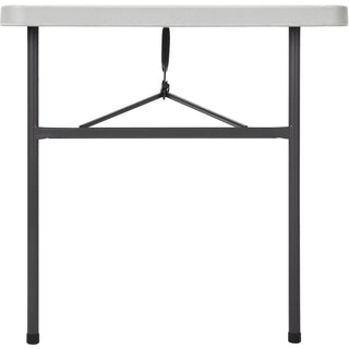 Lorell Ultra-Lite Banquet Table - For - Table TopLight Gray Rectangle Top - Dark Gray Base - 450 lb Capacity x 48" Table Top Width x 30" Table Top Depth x 2" Table Top Thickness - 29" Height - Gray - 1 Each