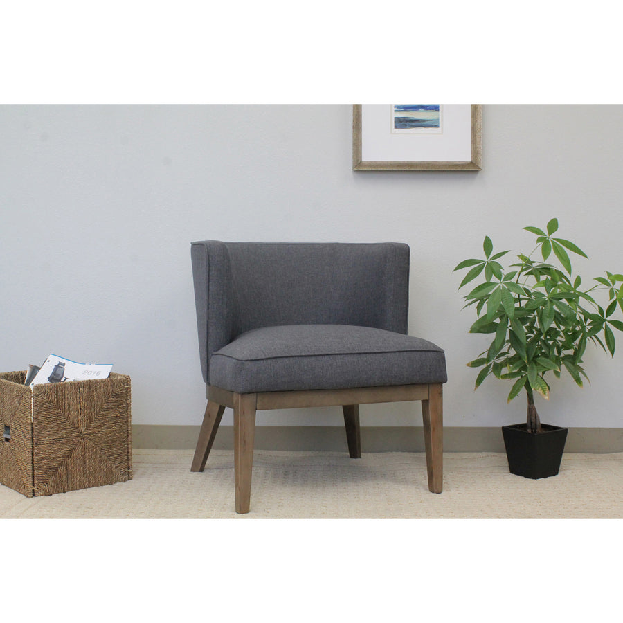 lorell-accent-guest-chair-walnut-wood-frame-four-legged-base-gray-linen-1-each_llr82094 - 2
