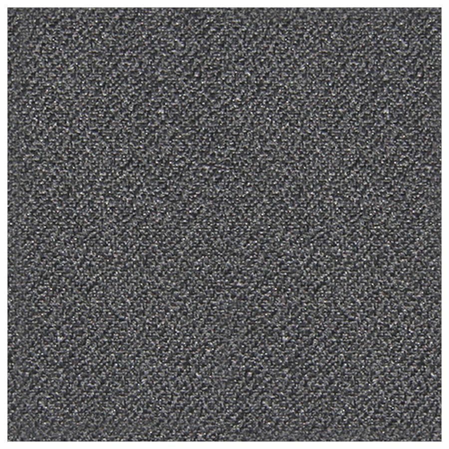 Lorell Advent Stool - Ash Crepe Fabric Seat - Black Plastic Back - Powder Coated, Black Tubular Steel Frame - Four-legged Base - Ash - 1 Each - 2