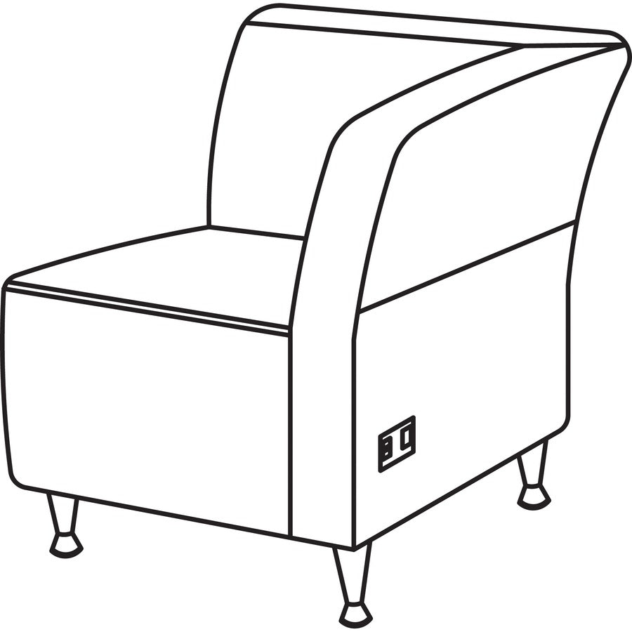lorell-fuze-modular-series-left-lounge-chair-black-leather-seat-black-leather-back-brushed-aluminum-frame-high-back-1-each_llr86919 - 4