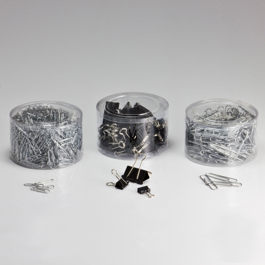 officemate-clip-value-pack-jumbo-no-2-13-width-10-sheet-capacity-for-document-paper-smooth-reusable-storage-tub-1each-black-silver-metal_oic97300 - 3