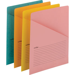 smead-organized-up-recycled-file-jacket-aqua-goldenrod-pink-yellow-10%-recycled-12-pack_smd75427 - 1