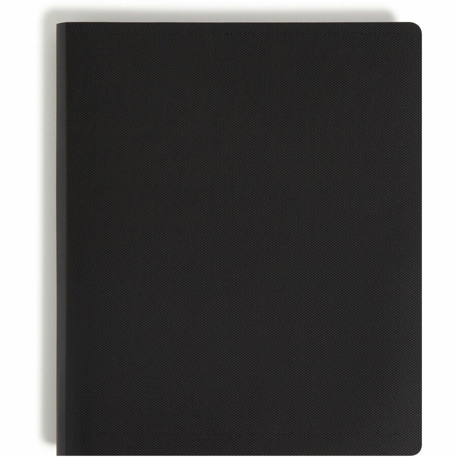 Smead Organized Up Letter Organizer Folder - 8 1/2" x 11" - 50 Sheet Capacity - 8 Pocket(s) - Black - 1 Each