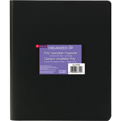 smead-organized-up-letter-organizer-folder-8-1-2-x-11-50-sheet-capacity-8-pockets-black-1-each_smd87722 - 3