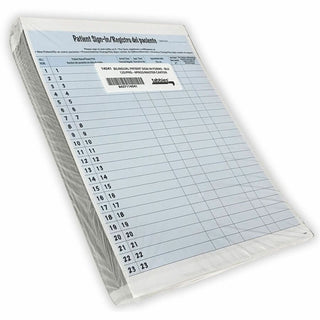 HIPAA Labels, Patient Sign-In, 8.5 x 11, Blue, 23/Sheet, 125 Sheets/Pack