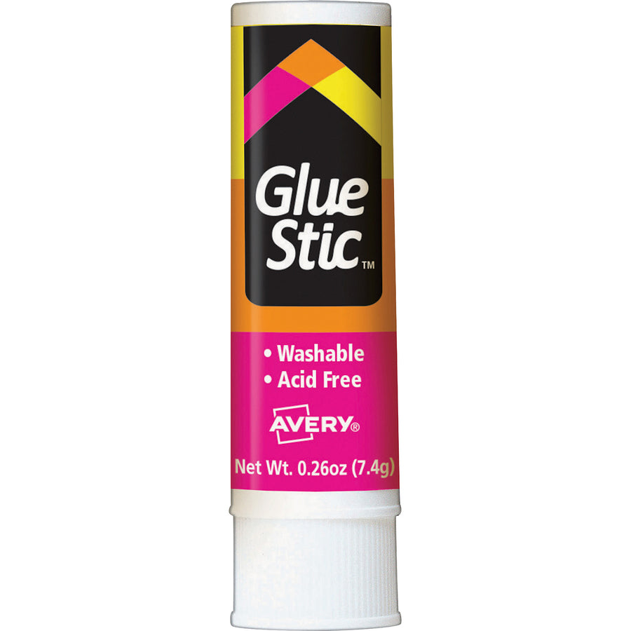 avery-permanent-glue-stic-026-fl-oz-12-box-white_ave00166bx - 2