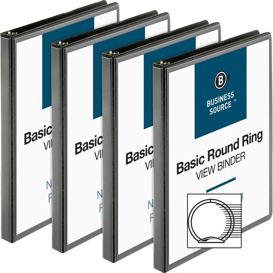 Business Source Round-ring View Binder