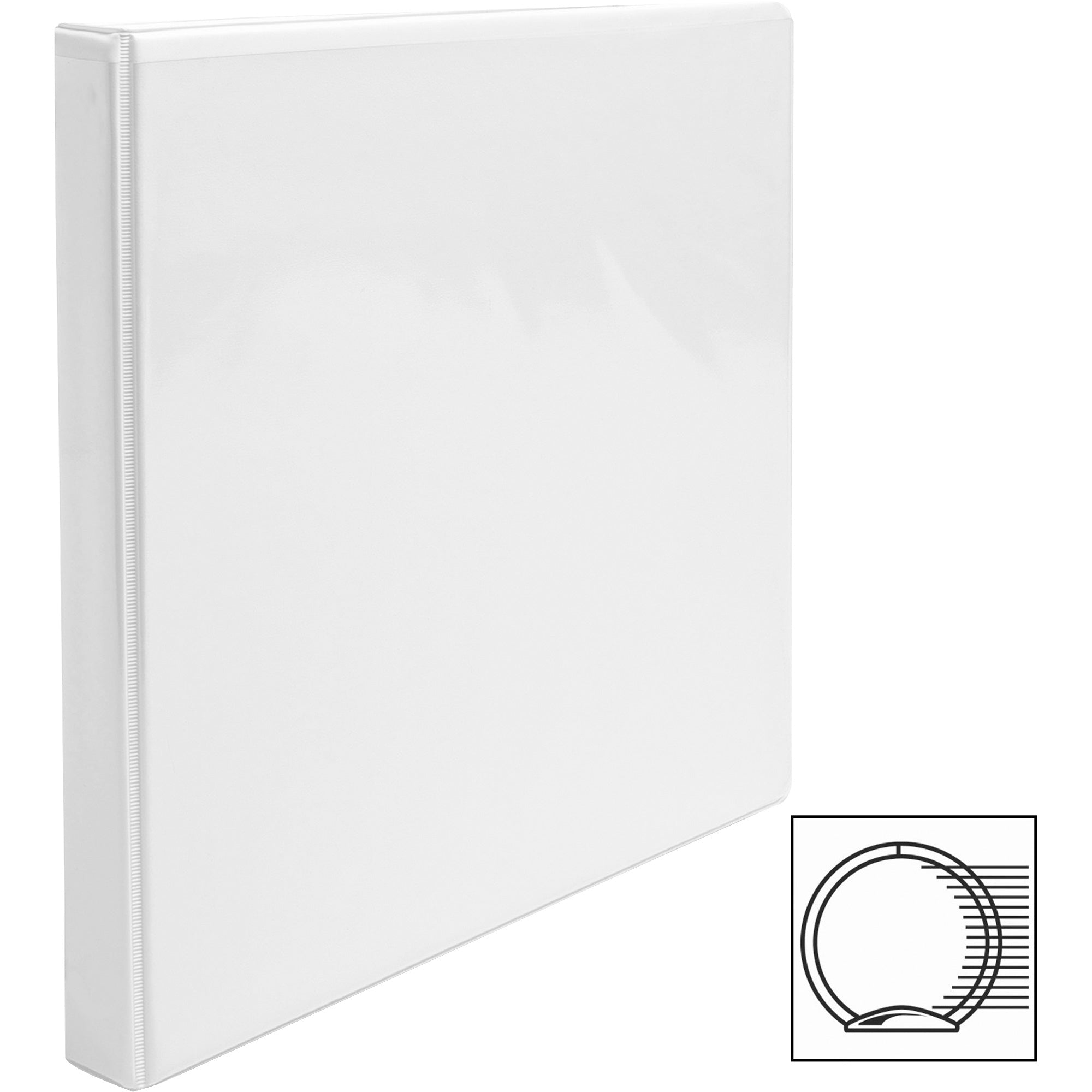 business-source-round-ring-view-binder_bsn09951bd - 2