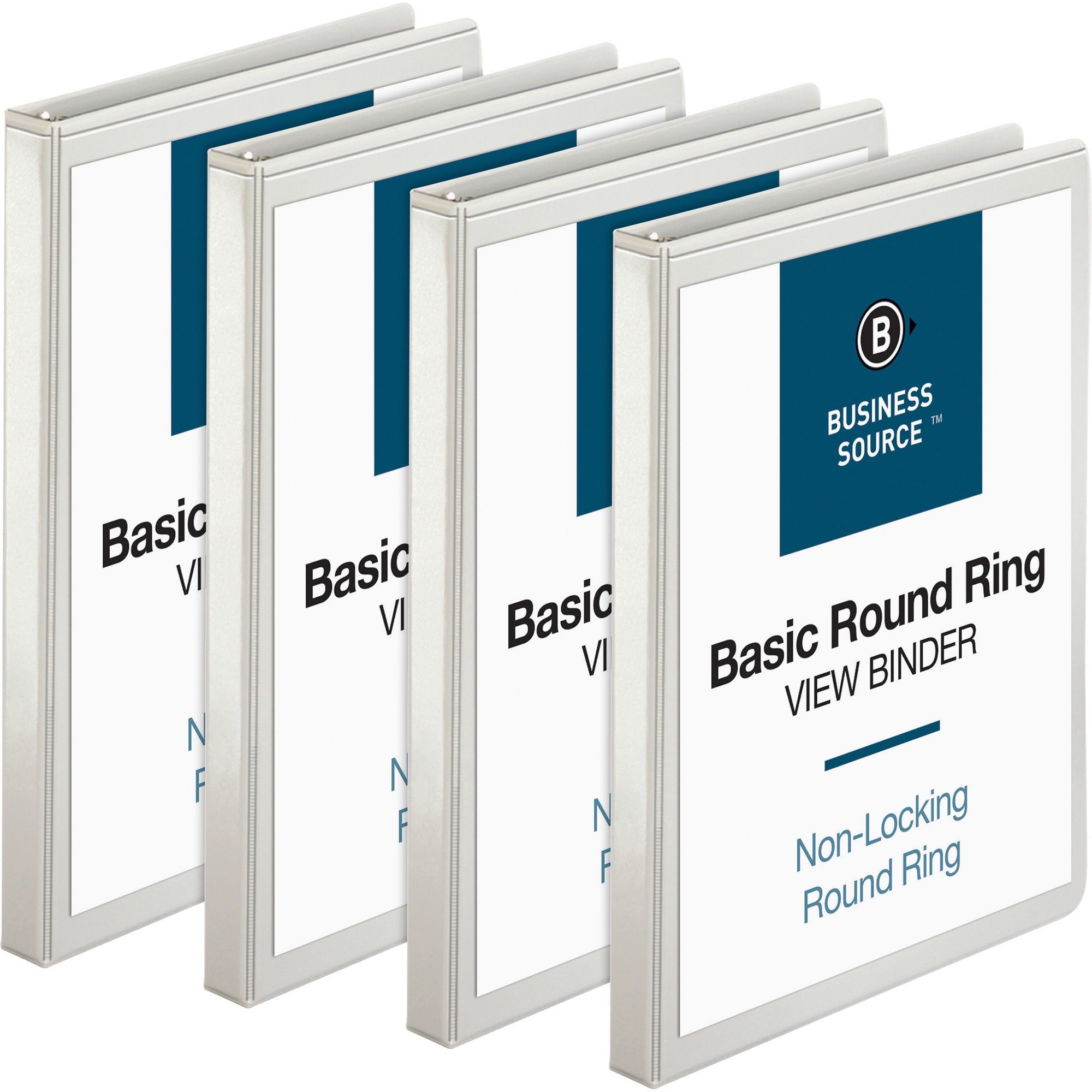business-source-round-ring-view-binder_bsn09951bd - 1