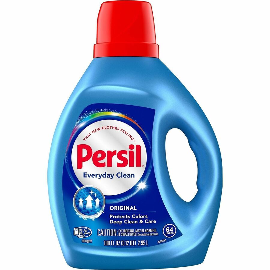Power-Liquid Laundry Detergent, Original Scent, 100 oz Bottle, 4/Carton