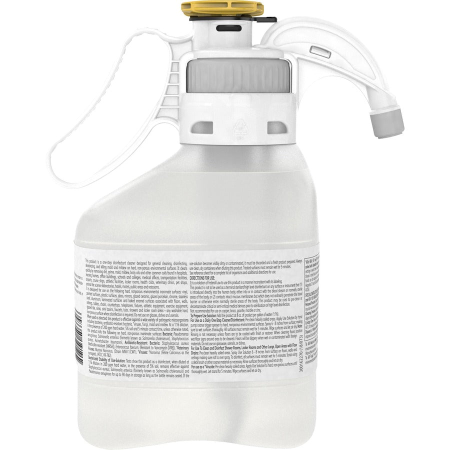 Diversey Oxivir Five 16 Disinfectant Cleaner - Concentrate - 47.3 fl oz (1.5 quart) - Characteristic Scent - 2 / Carton - Disinfectant, VOC-free - Clear