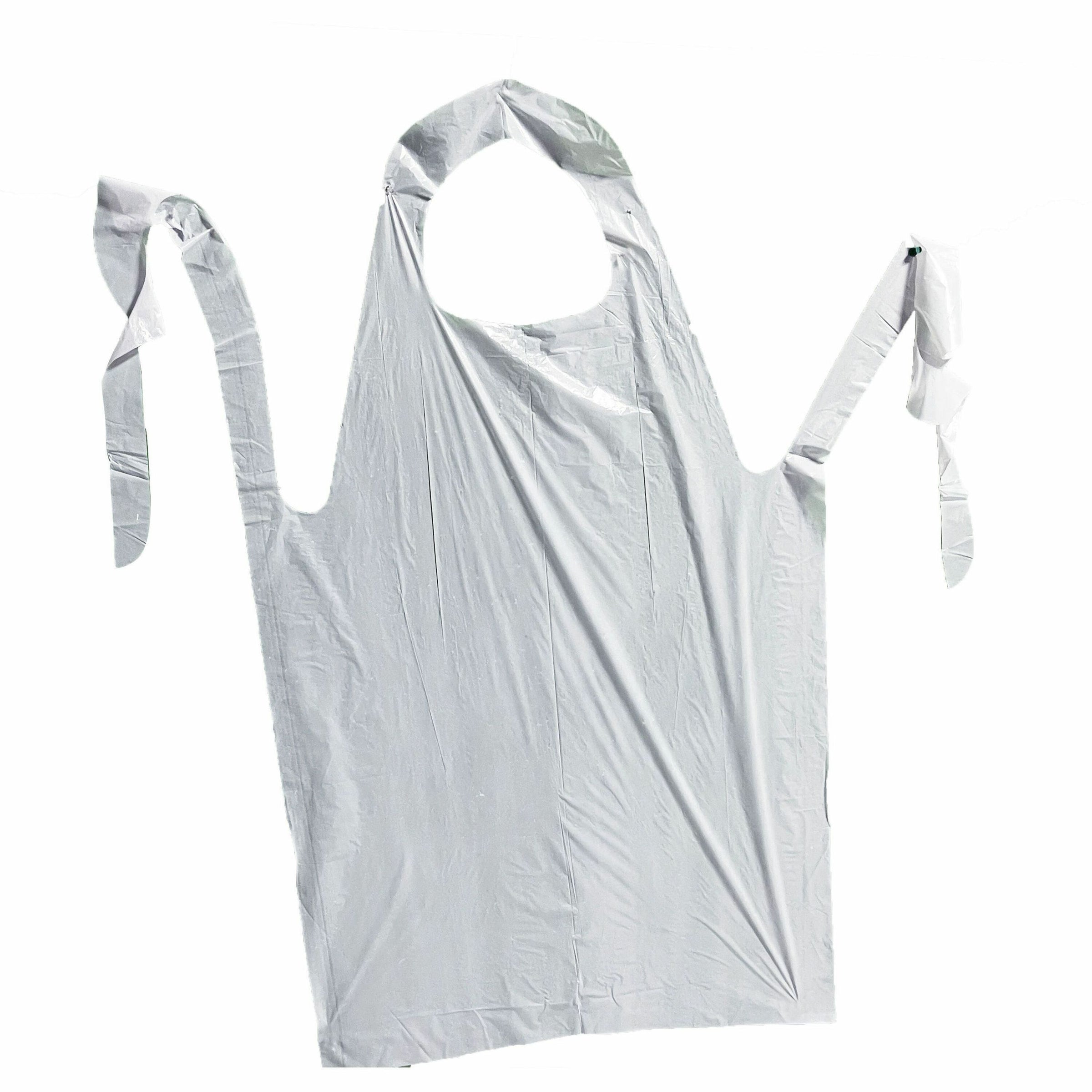 impact-disposable-poly-apron-polyethylene-for-food-service-food-handling-manufacturing-white-1000-carton_impmdp46ws - 1