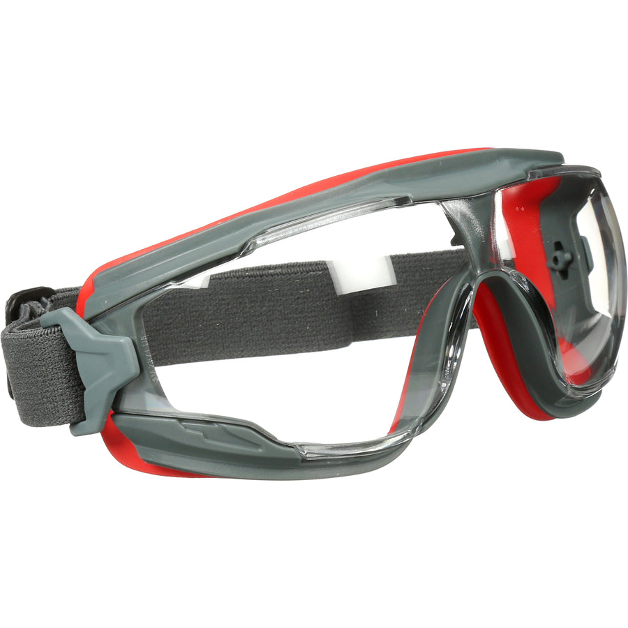 3M GoggleGear 500 Series Scotchgard Anti-Fog Goggles - Recommended for: Eye - Splash, Ultraviolet Protection - Gray - 10 / Carton