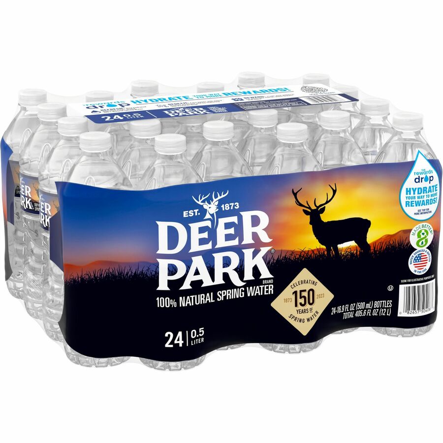Nestle Premium Bottled Spring Water - Ready-to-Drink - 16.91 fl oz (500 mL) - Bottle - 1872 / Pallet