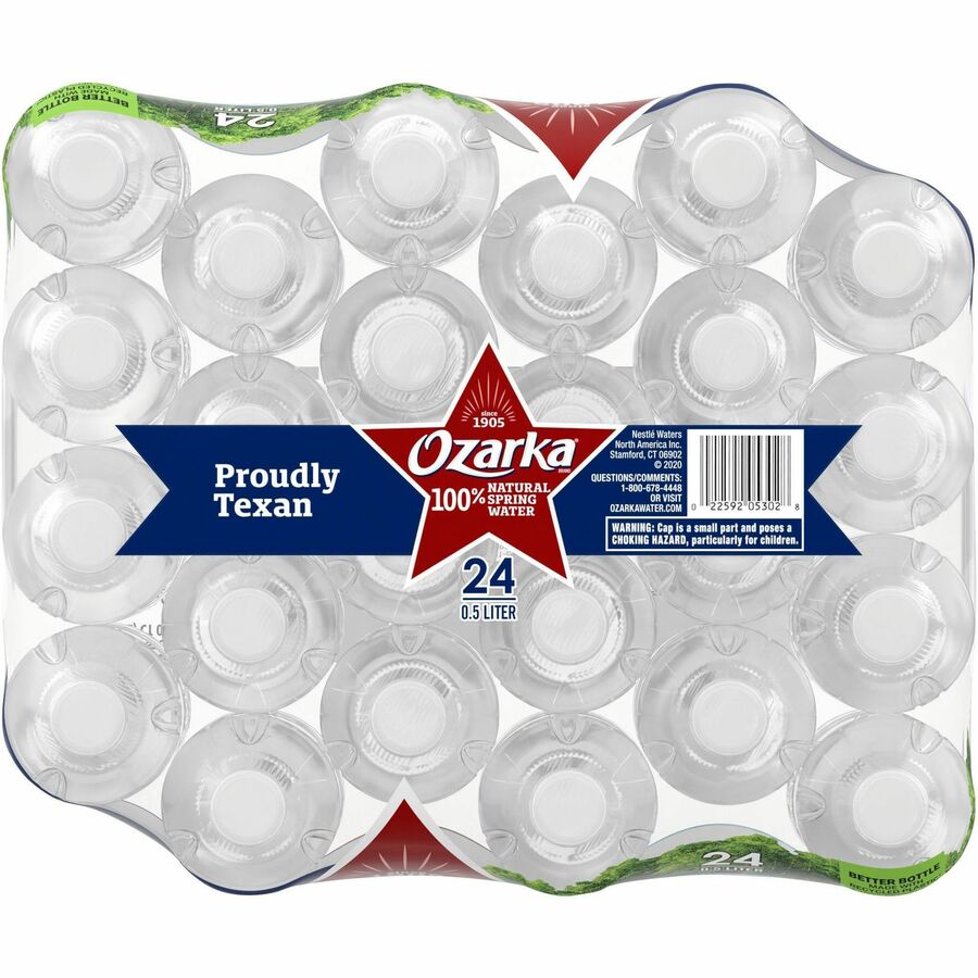 Nestle Premium Bottled Spring Water - Ready-to-Drink - 16.91 fl oz (500 mL) - Bottle - 1872 / Pallet