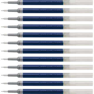 EnerGel Liquid Gel Pen Refill - 0.50 mm, Fine Point - Blue Ink - Smudge Proof, Smear Proof, Quick-drying Ink, Glob-free, Smooth Writing - 12 / Box
