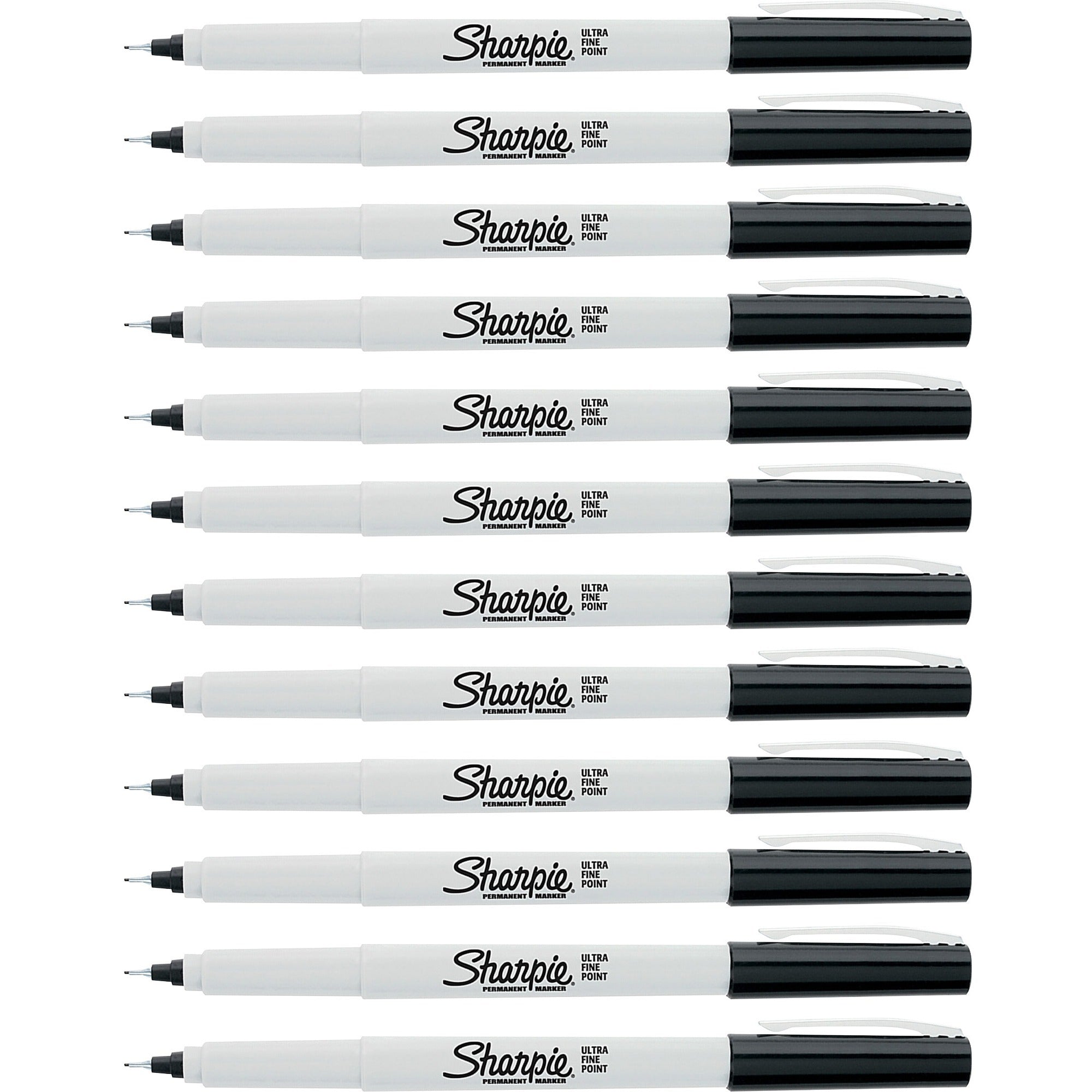 sharpie-ultra-fine-permanent-markers-ultra-fine-marker-point-narrow-marker-point-stylealcohol-based-ink-1-dozen_san37121dz - 1