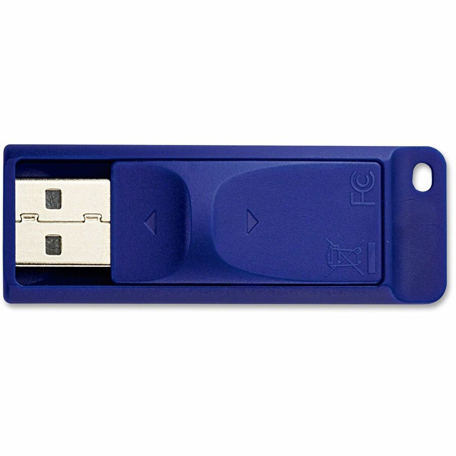 USB Drives, Capless, 4GB, 4/CT, Blue
