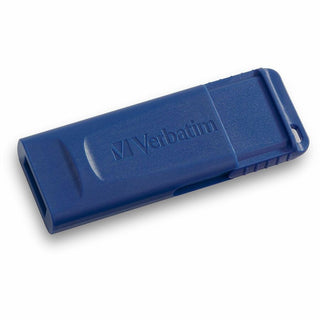 Verbatim 8GB USB Flash Drives - 8 GB - USB 2.0 Type A - Blue - 4 / Carton