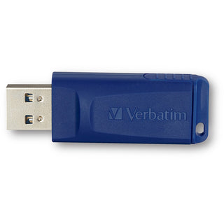 Verbatim 16GB USB Flash Drives - 16 GB - USB - Blue - 4 / Carton