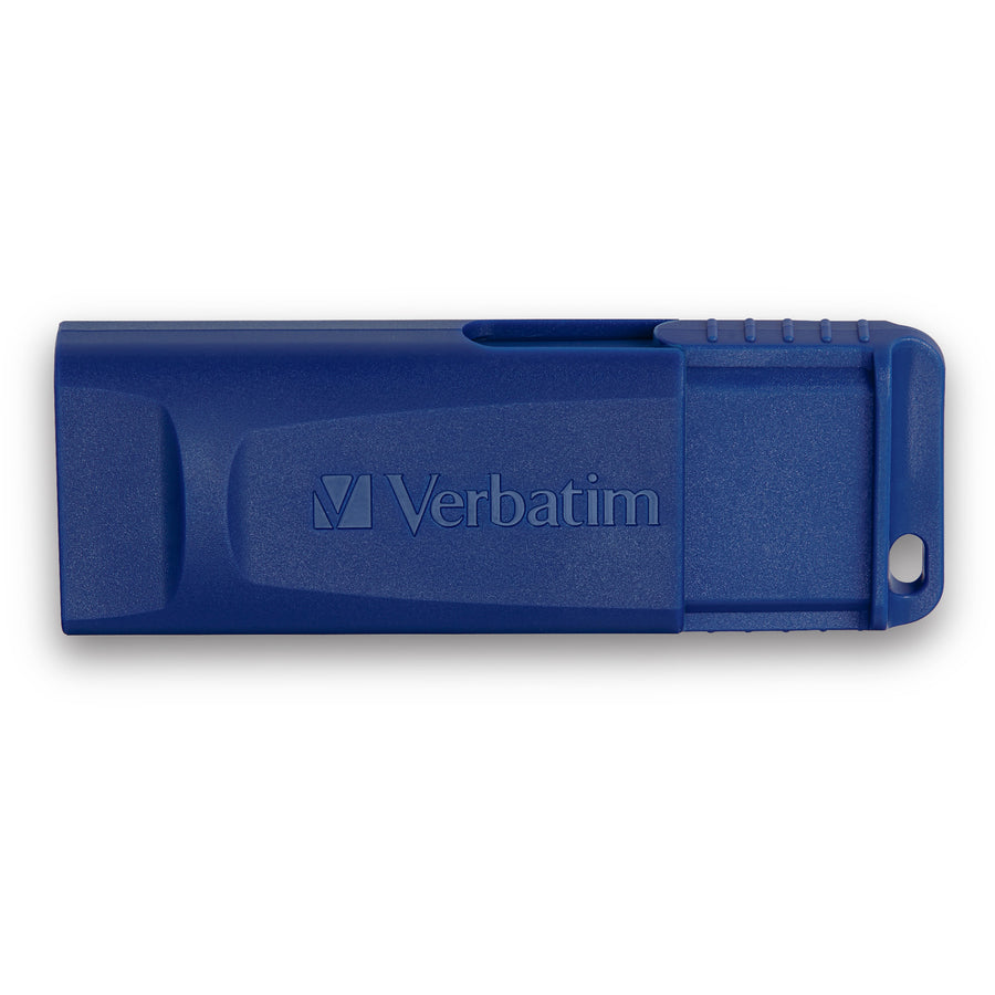 Verbatim 16GB USB Flash Drives - 16 GB - USB - Blue - 4 / Carton