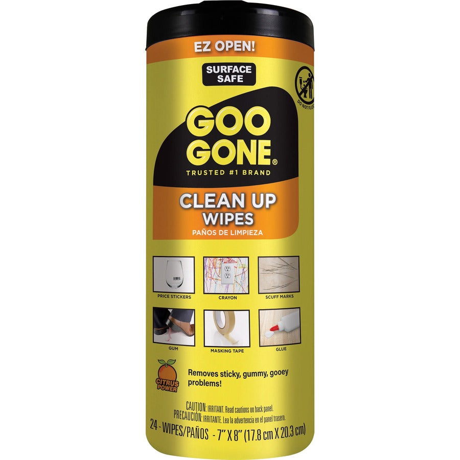 goo-gone-tough-task-wipes-24-canister-4-carton-disposable-non-abrasive-white_wmn2000ct - 6