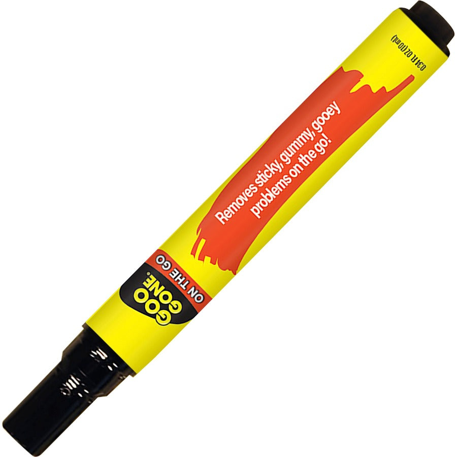 Goo Gone Mess-free Pen - For Multipurpose - 0.34 fl oz - Spill Proof, Unbreakable, Compact, Mess-free, Long Lasting - 12 / Carton - Black, Orange - 5