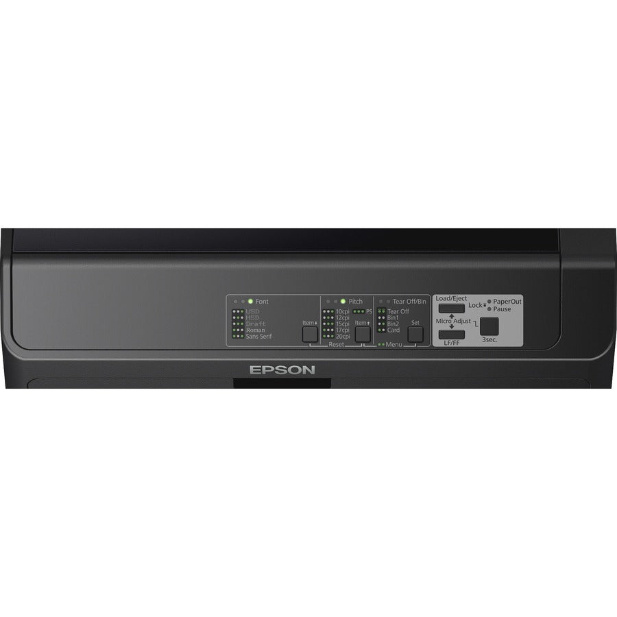 Epson FX-890II 9-pin Dot Matrix Printer - Monochrome - Energy Star - 738 cps Mono - 8.50" , 6.50" , 9.50" Width x 11" , 3.60" , 4.10" Length - USB - Parallel