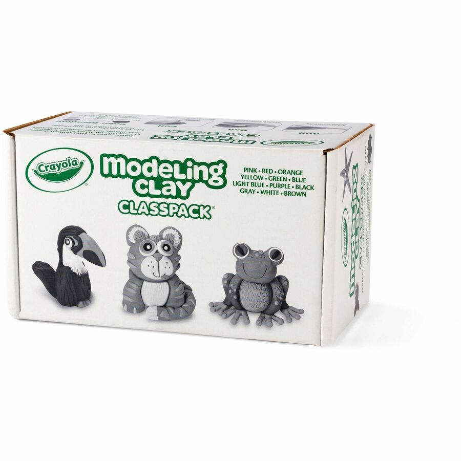 Modeling Clay Classpack, Assorted Colors, 24 lbs