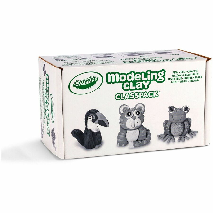 Modeling Clay Classpack, Assorted Colors, 24 lbs