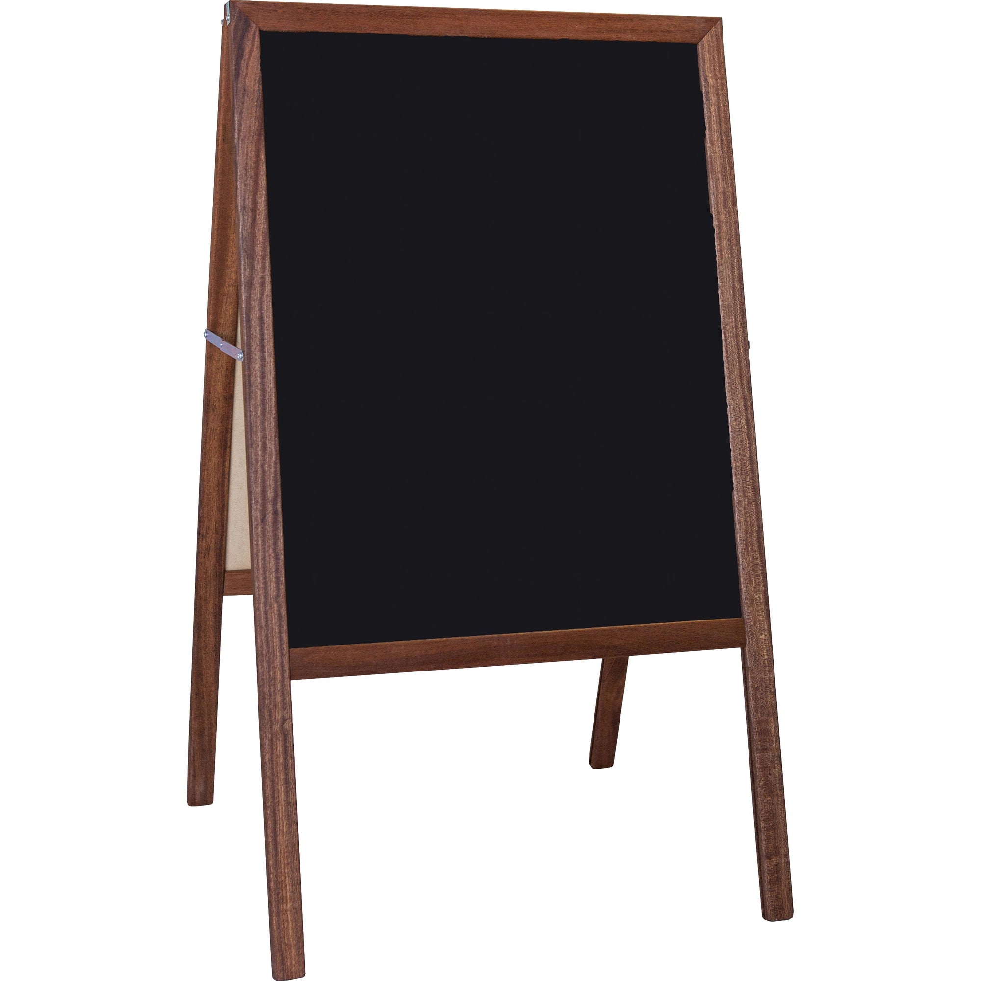 flipside-dark-frame-signage-easel-stained-white-black-surface-hardwood-frame-rectangle-1-each_flp31210 - 2