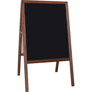 flipside-dark-frame-signage-easel-stained-white-black-surface-hardwood-frame-rectangle-1-each_flp31210 - 2
