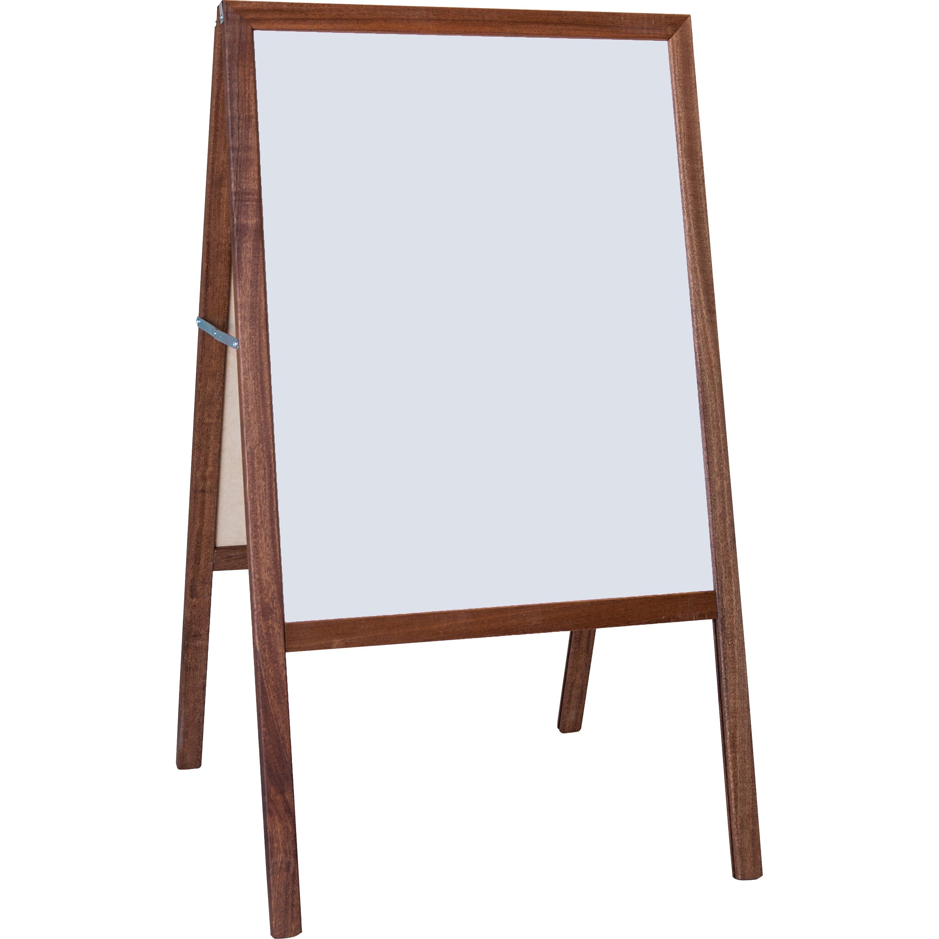 flipside-dark-frame-signage-easel-stained-white-black-surface-hardwood-frame-rectangle-1-each_flp31210 - 1