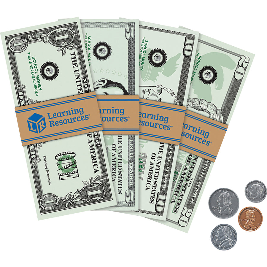pretend-&-play-play-money-3-year-&-up-age-150-pieces-1-each-multi_lrnler2725 - 2