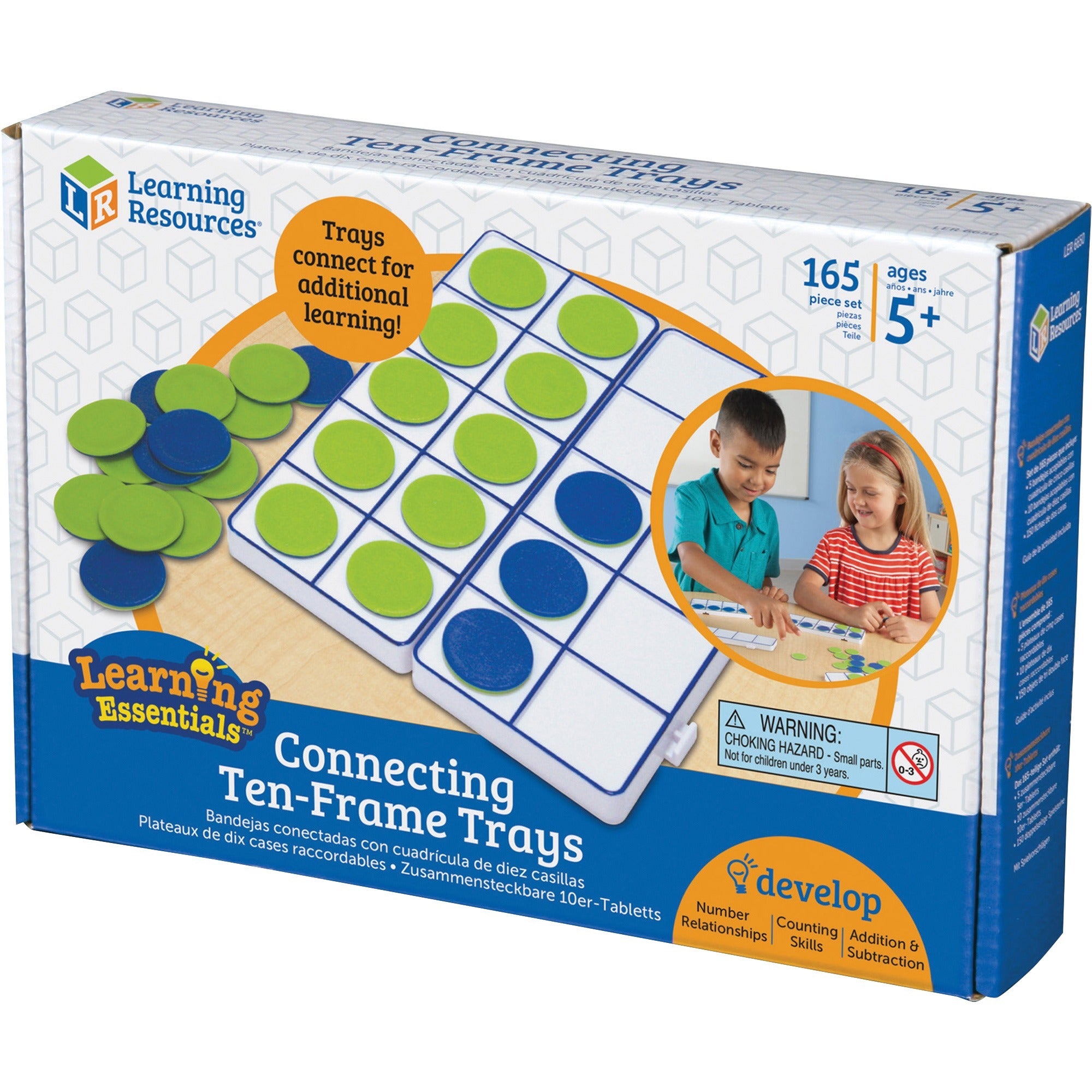 learning-resources-connecting-ten-frame-trays-theme-subject-learning-skill-learning-visual-mathematics-one-to-one-correspondence-counting-addition-subtraction-multiplication-number-place-value-tactile-discrimination-fine-motor-5-yea_lrnler6650 - 1