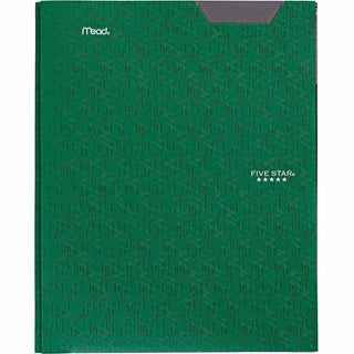 Mead Pocket Folder - 3 x Prong Fastener(s) - 2 Pocket(s) - Assorted - 4 / Pack