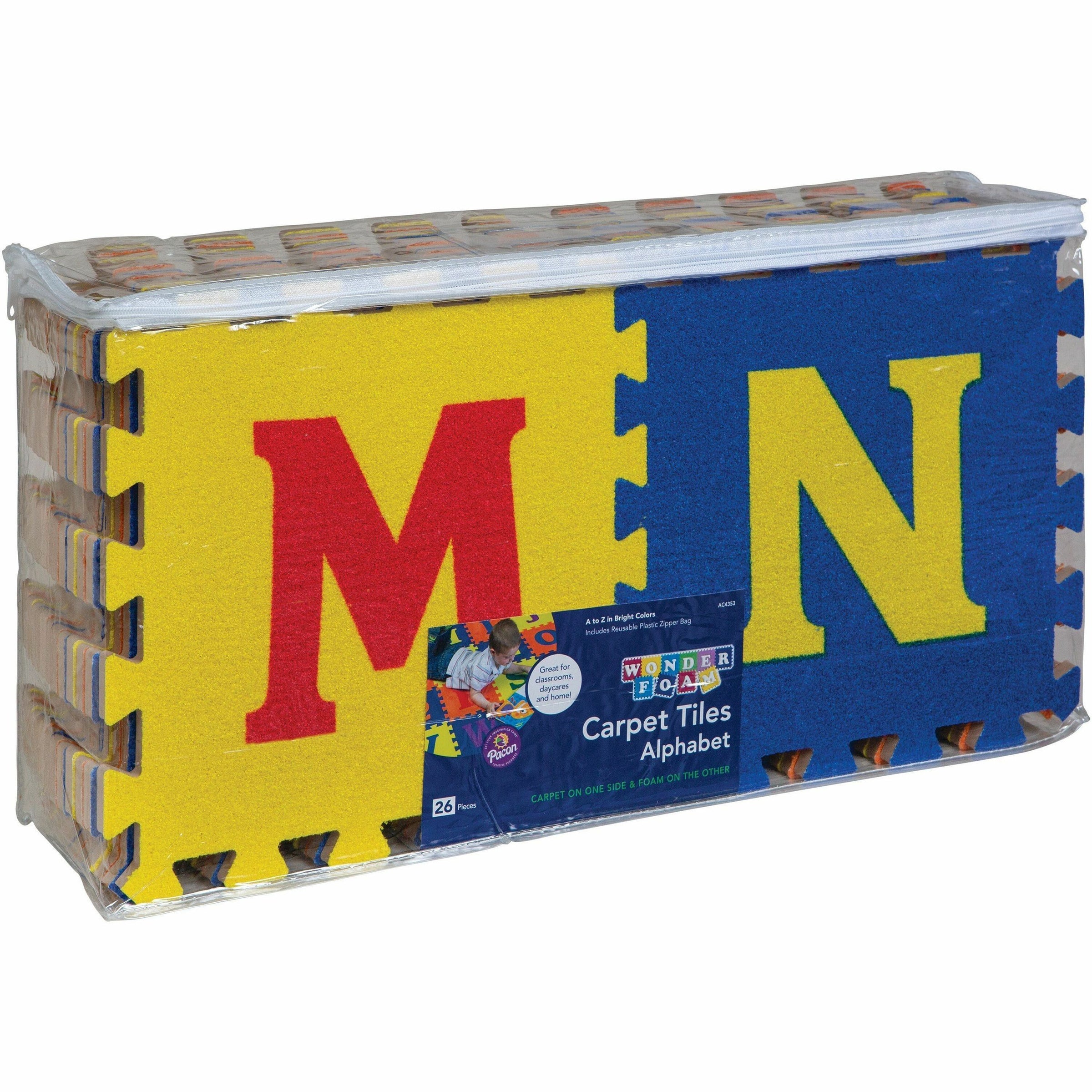 WonderFoam Early Learning, Alphabet Tiles, Ages 2 and Up