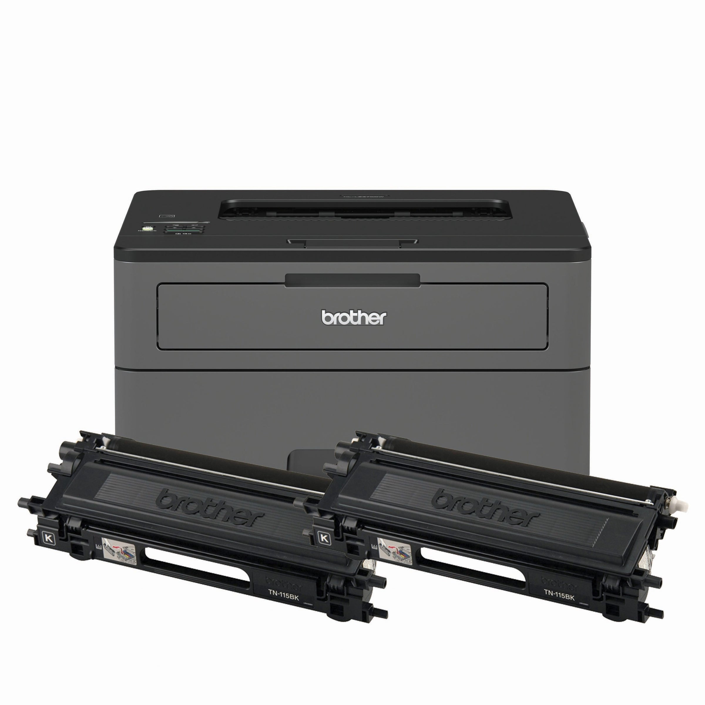HLL2370DWXL XL Extended Print Monochrome Compact Laser Printer with Up to 2-Years of Toner In-Box