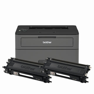 HLL2370DWXL XL Extended Print Monochrome Compact Laser Printer with Up to 2-Years of Toner In-Box