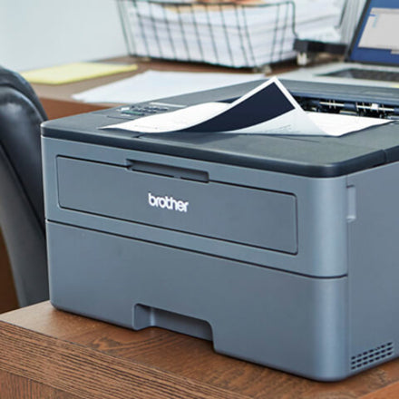 HLL2370DWXL XL Extended Print Monochrome Compact Laser Printer with Up to 2-Years of Toner In-Box