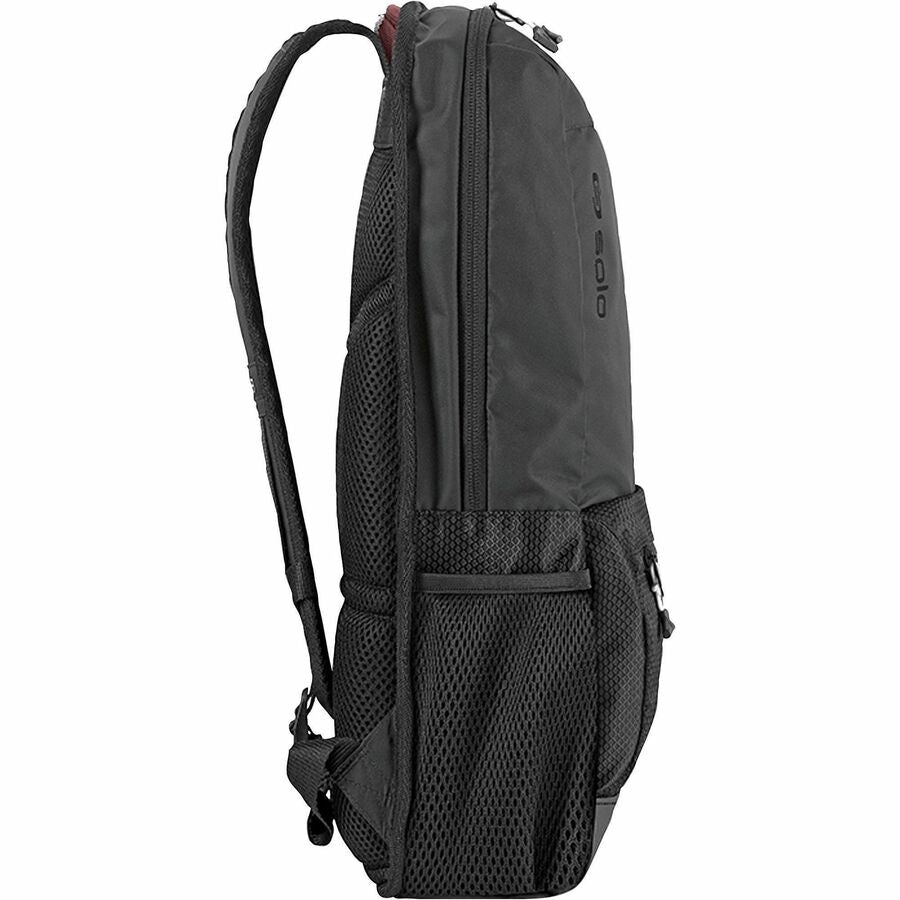 Draft Backpack, Fits Devices Up to 15.6", Nylon, 6.25 x 18.12 x 18.12, Black
