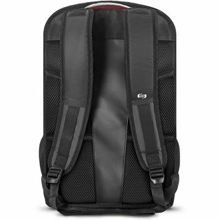 Draft Backpack, Fits Devices Up to 15.6", Nylon, 6.25 x 18.12 x 18.12, Black