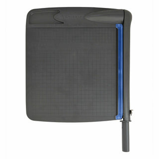 Multi-Purpose Guillotine Trimmer, 10 Sheets, 12" Cut Length, Plastic Base, 14.25 x 12