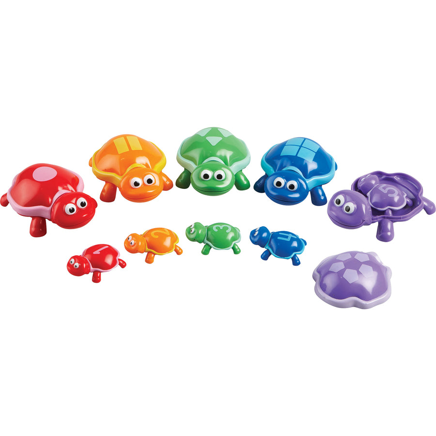 learning-resources-snap-n-learn-number-turtles-skill-learning-shape-color-number-matching-one-to-one-correspondence-counting-motor-skills-motor-planning-visual-2-year-&-up_lrnler6706 - 2